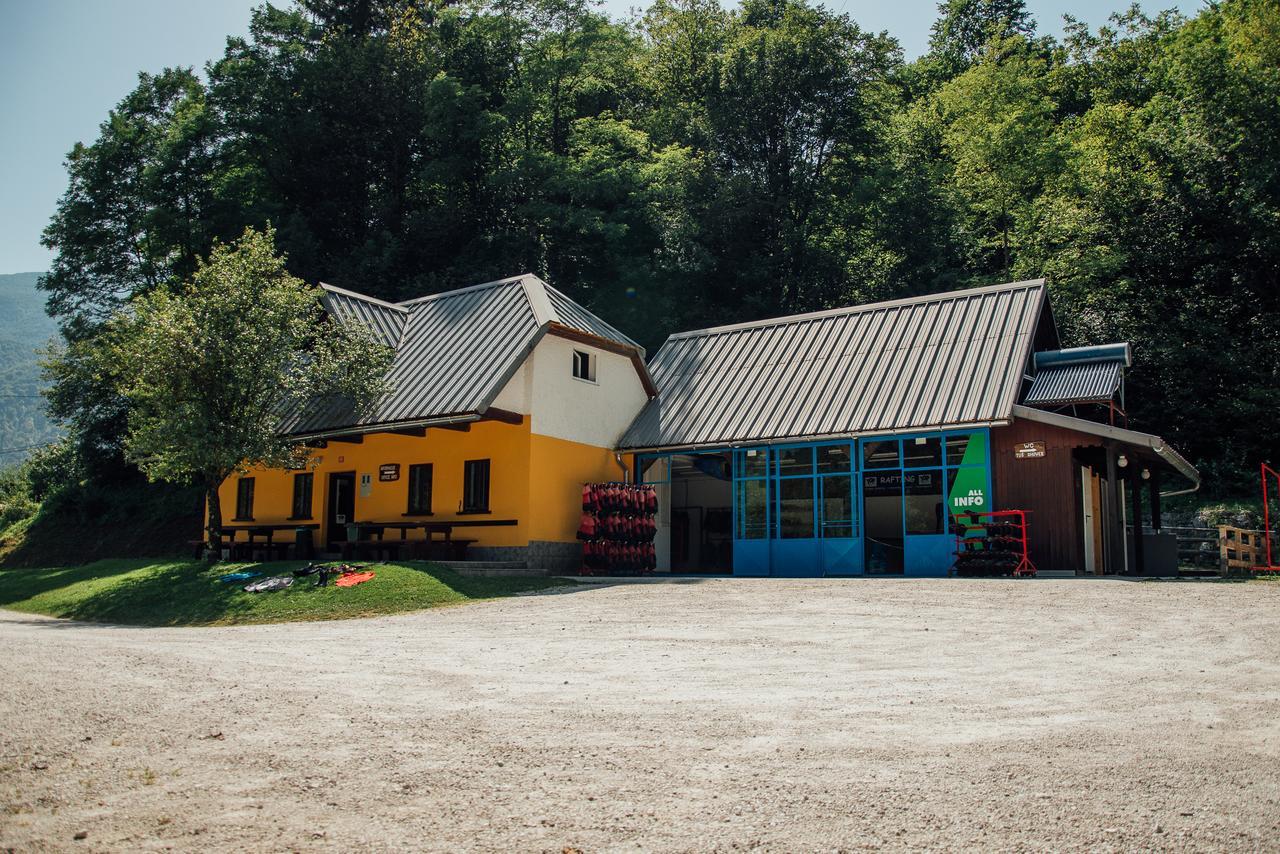 Top Rafting Center Bovec Eksteriør billede